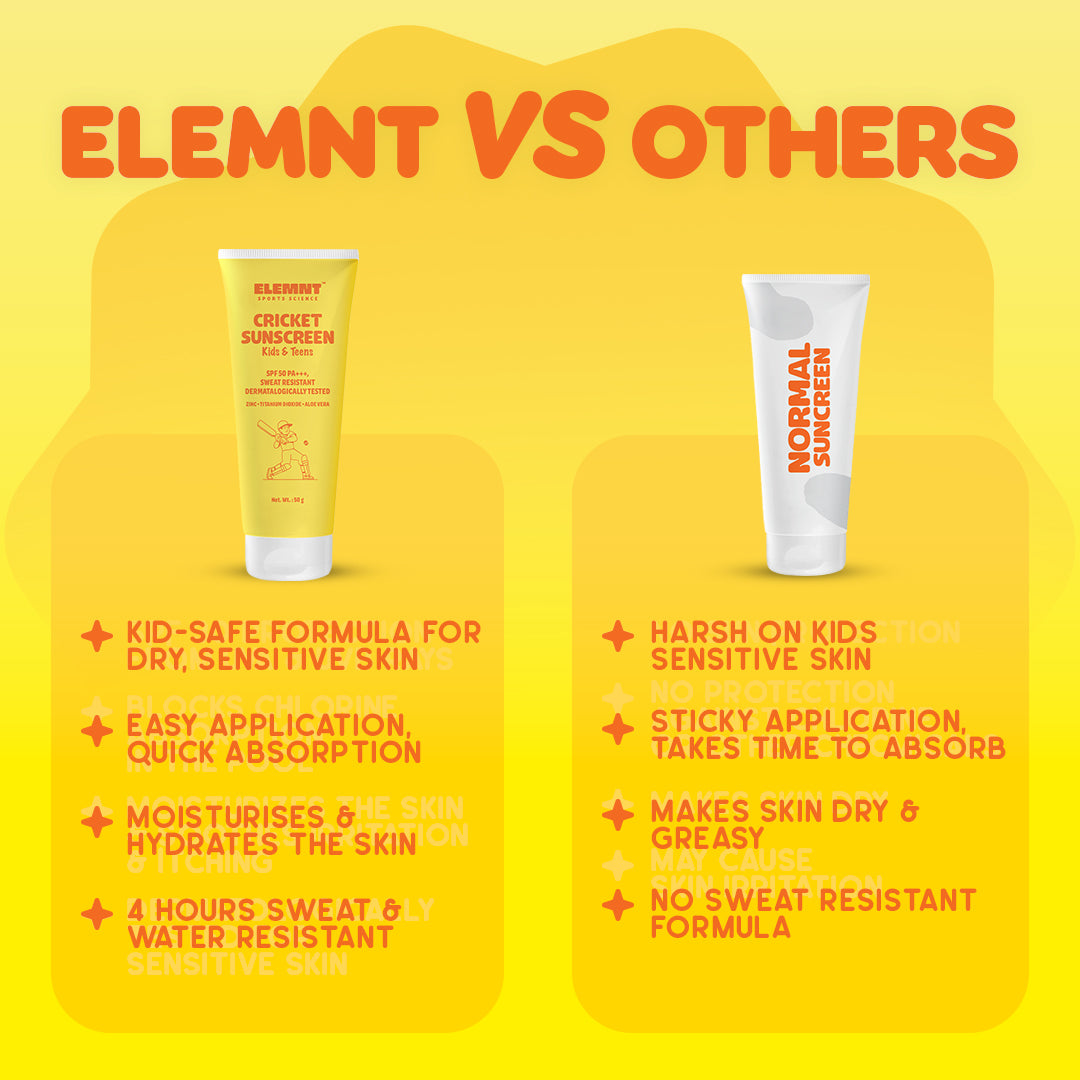 Cricket sunscreen for kids & teens