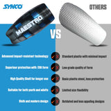Synco Maestro Shin Guard For Football | Slipin Shin Guard | Medium Size (Pack of 2)