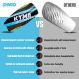 Synco Kyma Shin Guard for Football | Slipin Shin Guard | Medium Size (Pack of 2)