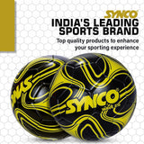 Synco Wave 2.0 Football | Training Football | PVC Machine Stitched | Soccer Ball Size 5