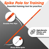 Synco Agility Slalom Spiked Poles (Set of 4) 5.5 ft