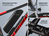 T-Rex+ V3 Bicycle Urban Series EMotorad Bike | KIBI SPORTS