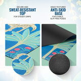 PU Printed & Natural Rubber Yoga Mat - 6mm, Rambagh