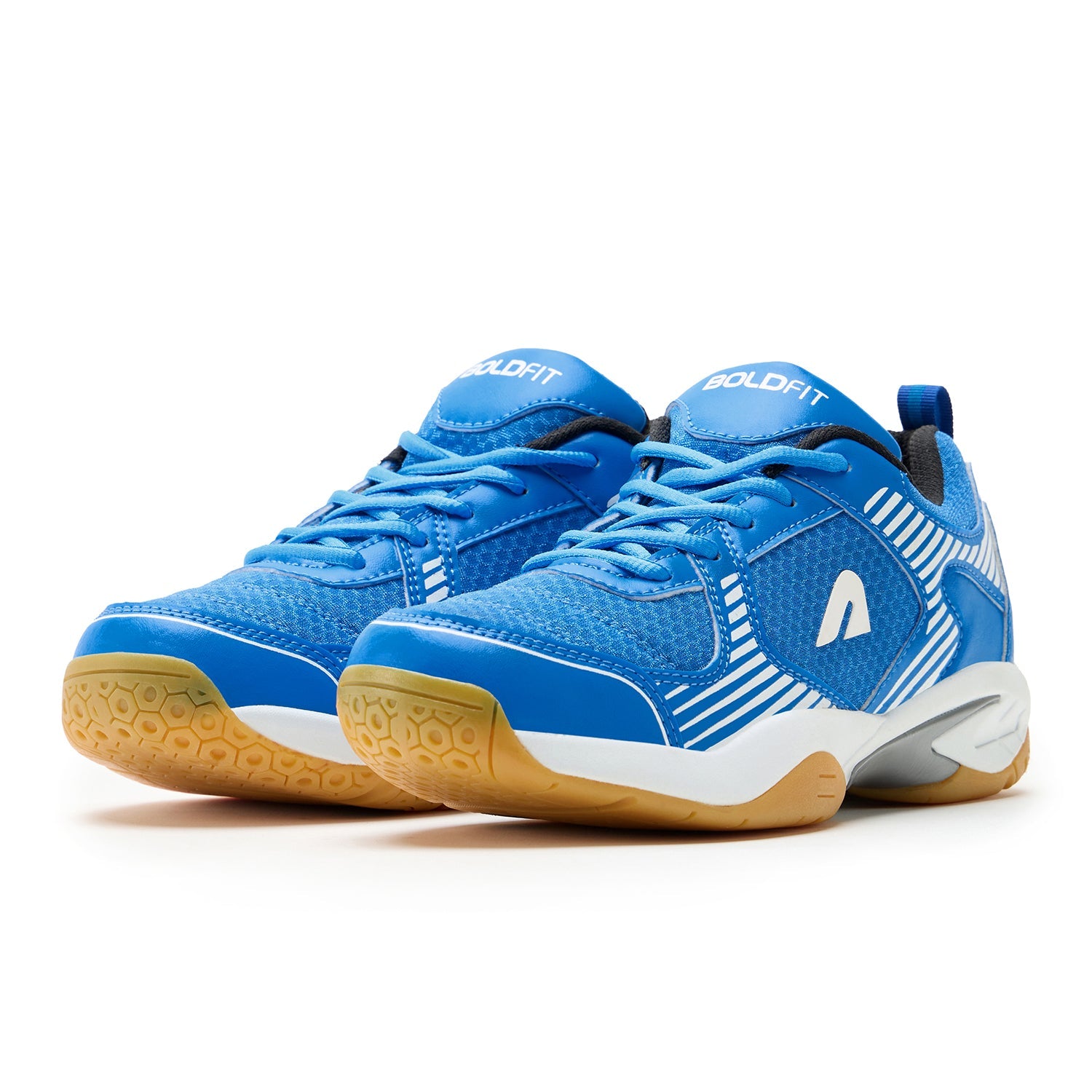 Boldfit Hawkeye Badminton Shoe - Blue Size 6