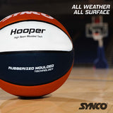 Synco Hooper series Men's Basketball (Size-7) Red-White-Blue