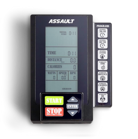 Assault AirBike Classic - Console Display