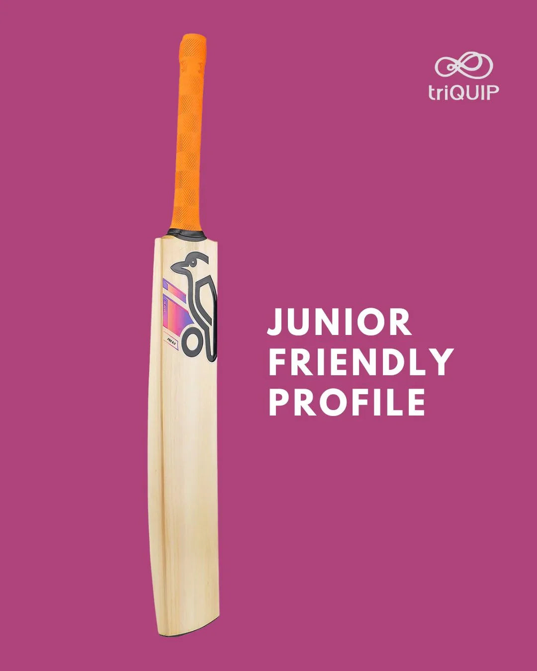 KOOKABURRA Aura Pro 8.0 Junior Kashmir Willow Cricket Bat