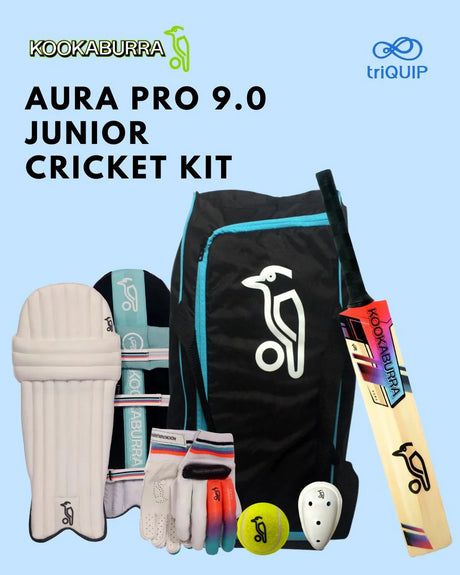 KOOKABURRA Aura Pro 9.0 Junior Cricket Kit