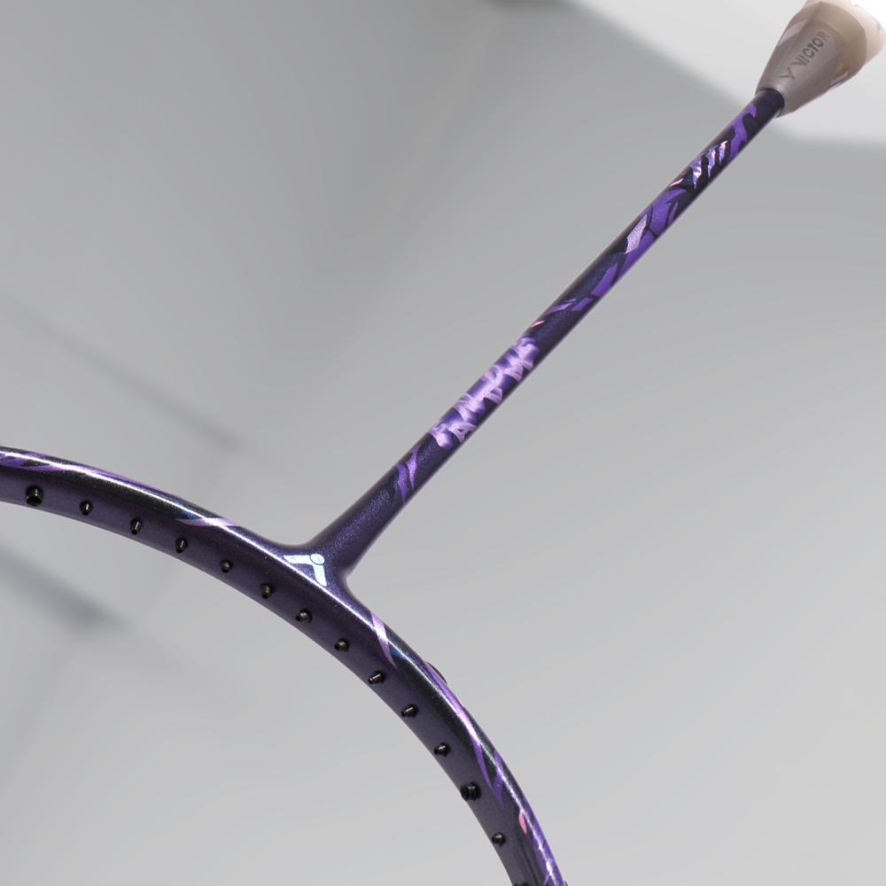 AuraSpeed ARS-FANTOME-J – World No.1 Ultra Slim (5.0mm) Frame Unstrung Professional Badminton Racket – Preferred by Shevon Jemie Lai