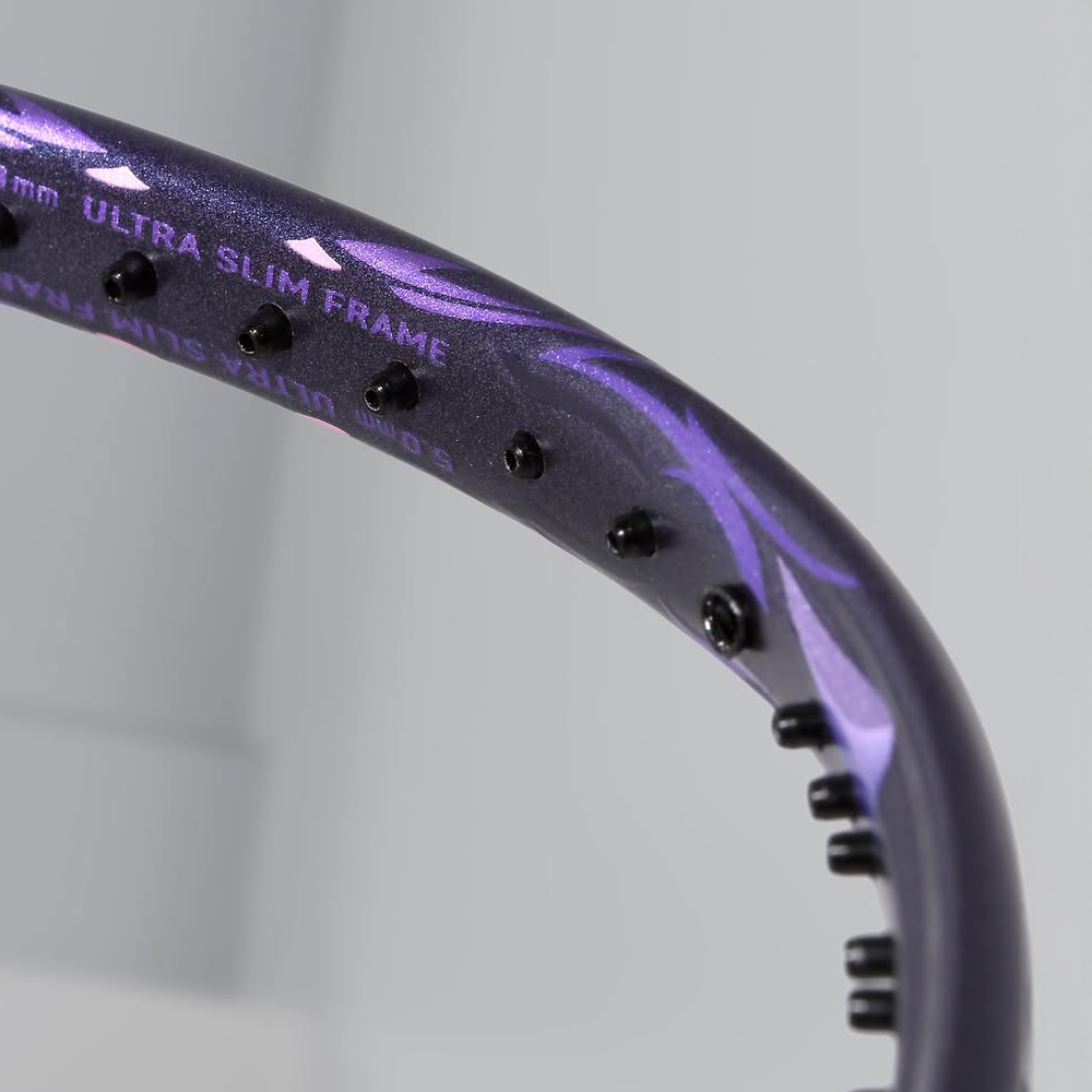 AuraSpeed ARS-FANTOME-J – World No.1 Ultra Slim (5.0mm) Frame Unstrung Professional Badminton Racket – Preferred by Shevon Jemie Lai