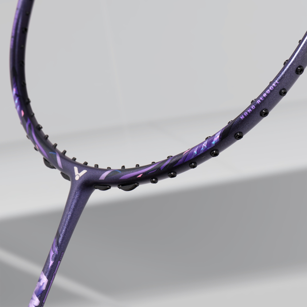 AuraSpeed ARS-FANTOME-J – World No.1 Ultra Slim (5.0mm) Frame Unstrung Professional Badminton Racket – Preferred by Shevon Jemie Lai