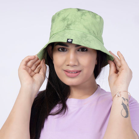 Bucket Hat Tie-Dye - Green | Omtex