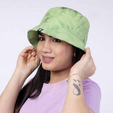 Bucket Hat Tie-Dye - Green | Omtex