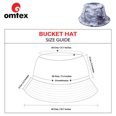 Bucket Hat Tie-Dye RSL- Grey | Omtex
