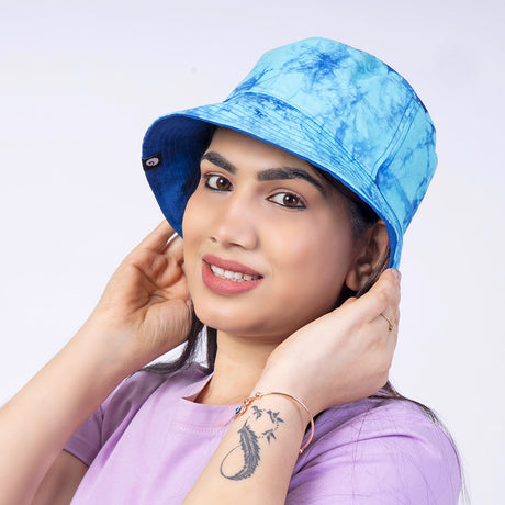 Bucket Hat Tie-Dye RSL- Royal Blue | Omtex