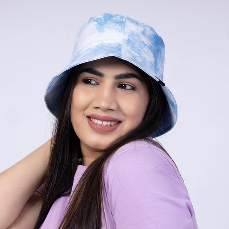 Bucket Hat Tie-Dye - Sky Blue | Omtex