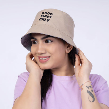 Bucket Hat Dual Colour RSL- Grey-Beige | Omtex