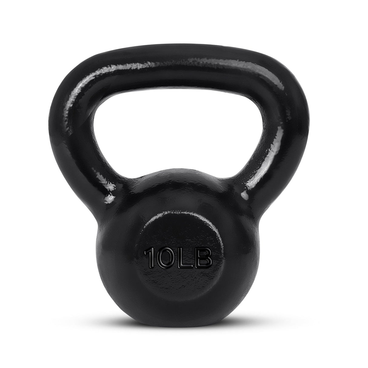 KAKSS Black Enamel Coated Cast-Iron LBS Kettlebell