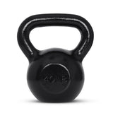 KAKSS Black Enamel Coated Cast-Iron LBS Kettlebell