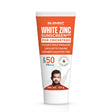 White zinc sunscreen