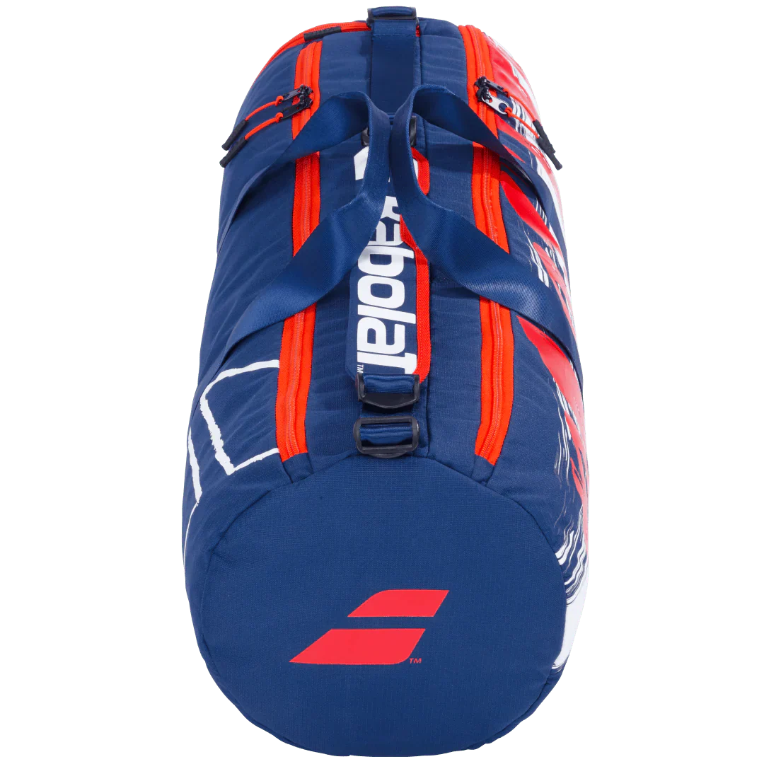 Babolat Duffle Rack Badminton Bag (Blue White Red)