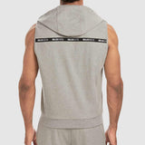 Sleeveless Hoodie - Grey