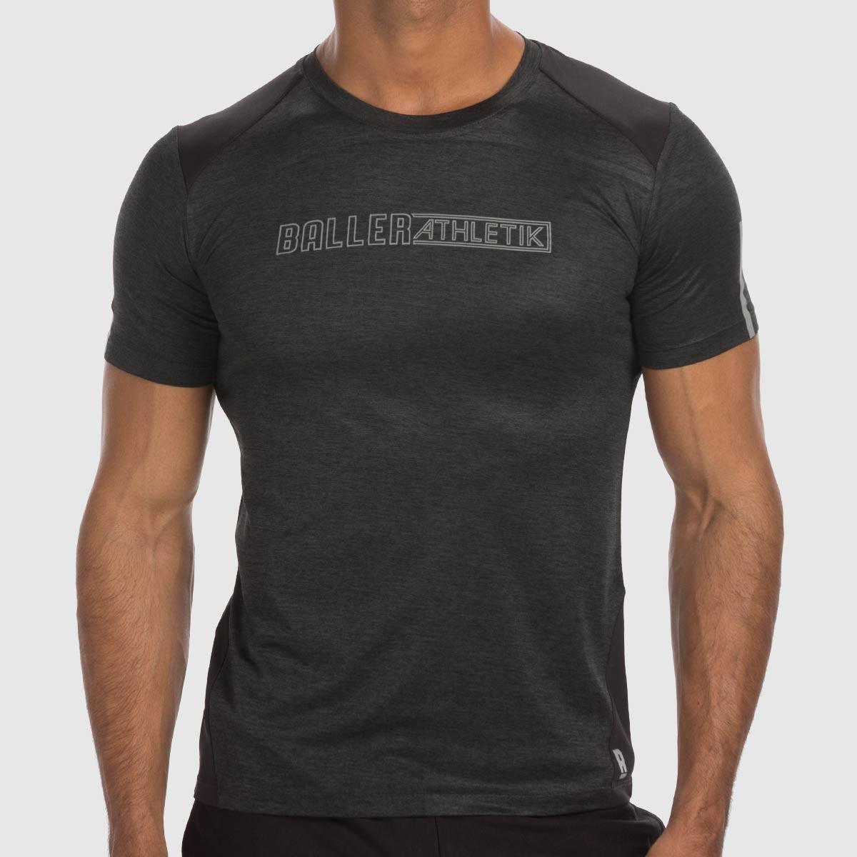 Crew Neck Tee - Charcoal Grey