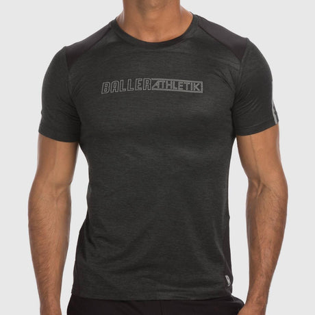 Crew Neck Tee - Charcoal Grey