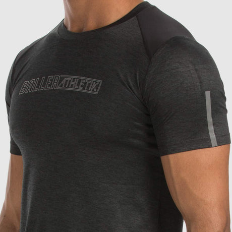 Crew Neck Tee - Charcoal Grey