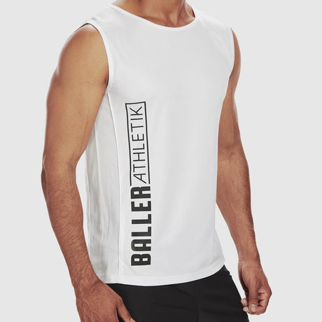 Muscle Tank - White