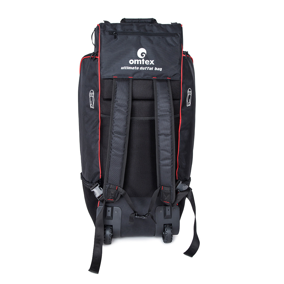 Omtex Duffel Bag Ultimate Black - Red