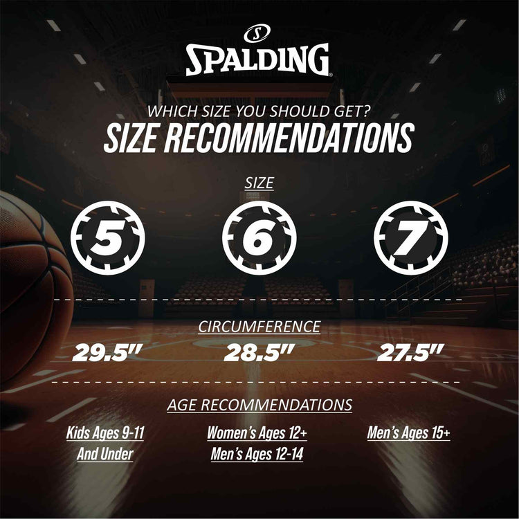 Spalding Crossover Rubber Moulded Indoor/Outdoor Basketball With Rubber Bladder, Brick, (Suitable for Practice/Match/Training) + Free Air Needle