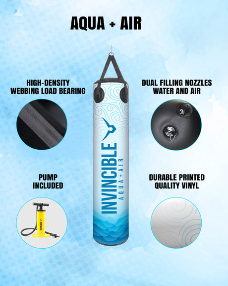 Invincible Classic Aqua Air Punching Bag | K.L. Mahajan & Sons (Invincible)