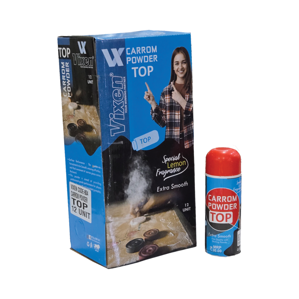 VIXEN CARROM POWDER TOP 
