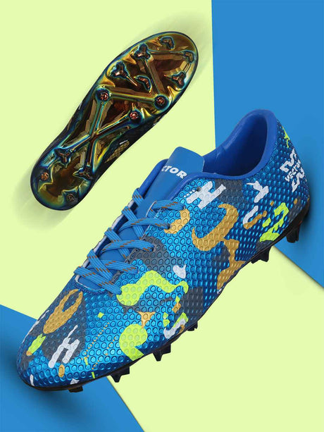 Vector X Elite 3D Texture TPU Fusing Upper with Electroplating TPU Sole, Sock for Grip, Soccer Football Studs,Durable, Lightweight