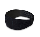 Sports Headband For Men and Women (Black Pattern)