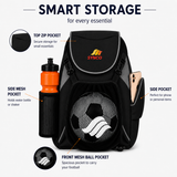 Synco Blaze Football Bag (Black)