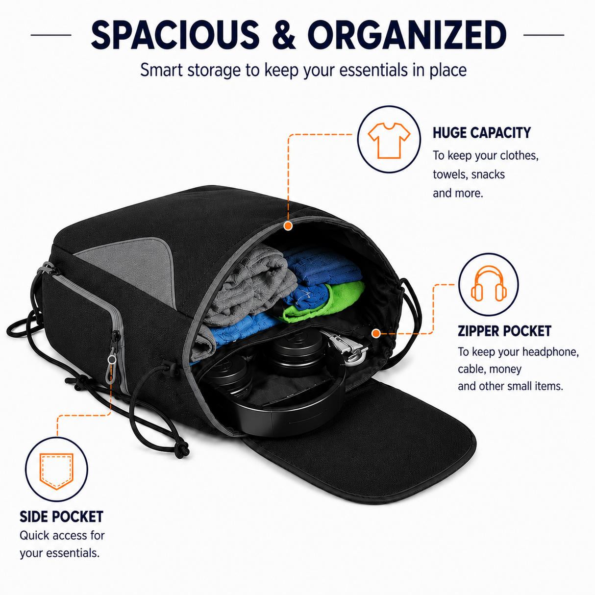 Synco Blaze Football Bag (Black)