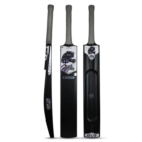 GLS Black Panther Kashmir Willow Scoop Bat For Hard Tennis Ball | Greenland Enterprises (Gls Sports)