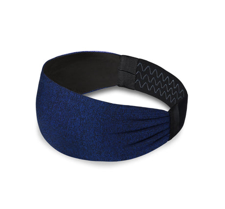 Sports Headband For Men and Women (Blue Melange)