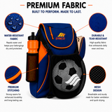 Synco Blaze Football Bag (Blue Orange)