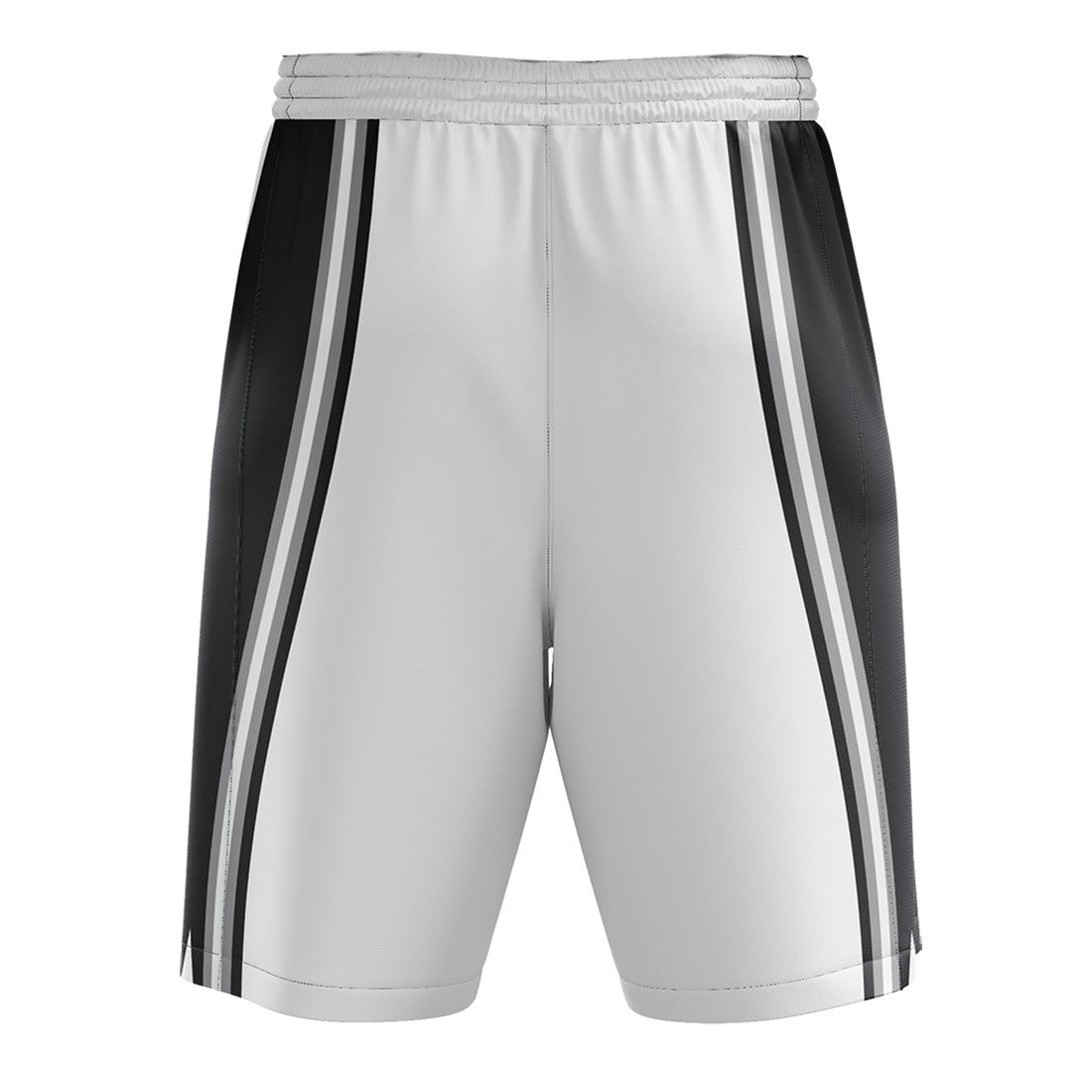 Basketball Shorts for Men | White Black Sports Shorts for Kids