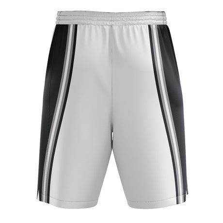 Basketball Shorts for Men | White Black Sports Shorts for Kids | Triumph