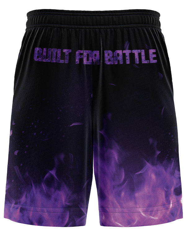 SASIB Inferno MMA Shorts - Purple