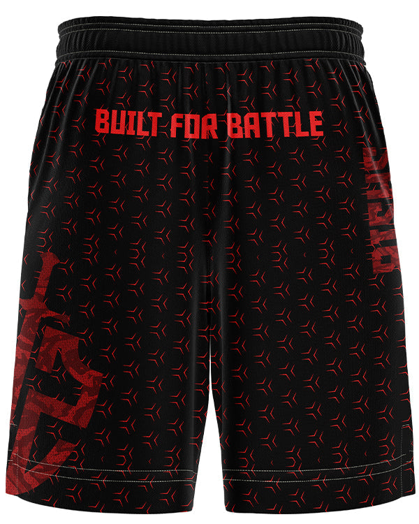 SASIB Shield TRAINING Shorts - Red