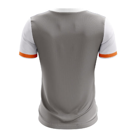 Men Regular Fit Polo Neck Badminton T-Shirt | Print Logo Name Number | Triumph