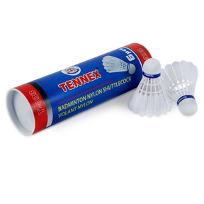 Badminton Nylon Shuttlecock (Pack of 6) - Volant
