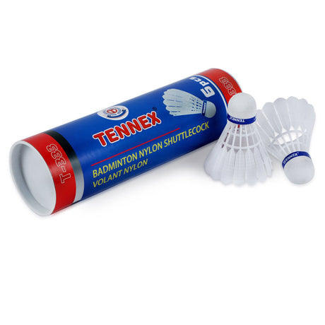 Badminton Nylon Shuttlecock (Pack of 6) - Volant