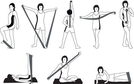 Cosco Exercise Band LIGHT LIGHT - Cosco Fitness Training Equipment