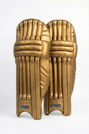 Cricket Batting Pads - Gold & Blue
